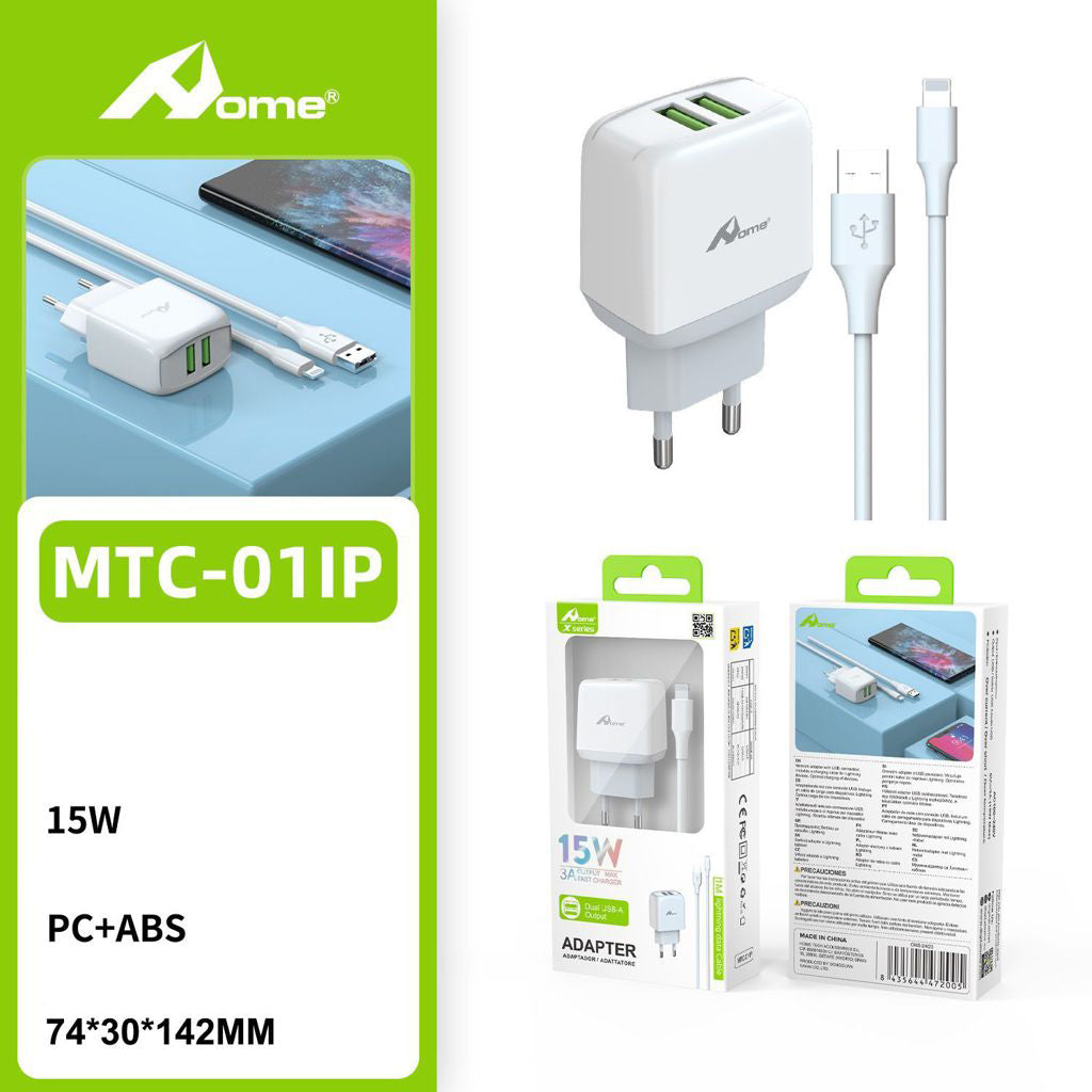 SPINA RAPIDO CON FILO 15w -PER IPHONE 10 DA 16