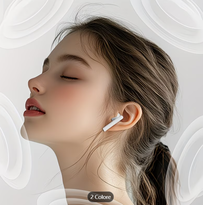Auricolari TWS Wireless, Cuffie In-Ear con Cancellazione del Rumore, Dotate di Doppio Microfono per Chiamate Chiare, Tecnologia Wireless Compatte e Portatili, Perfetti come Regalo