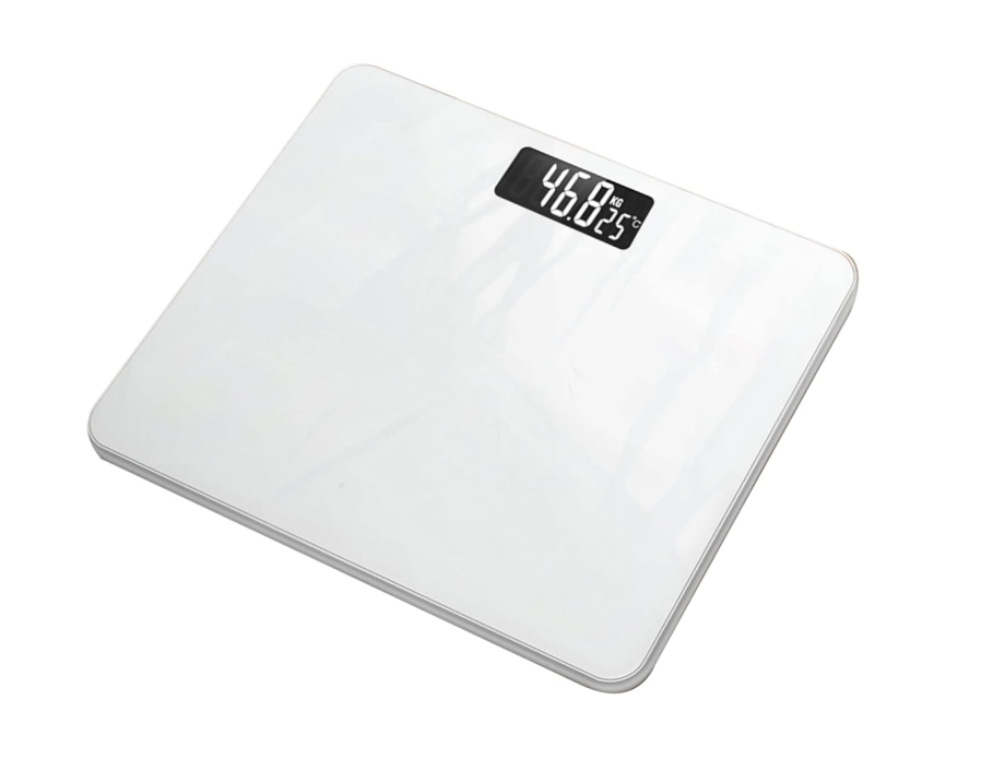 Bilancia Pesapersone Ad Alta Precisione con Display a LED Illuminato 150KG Sensibile e Temperata per Misurazioni Precise