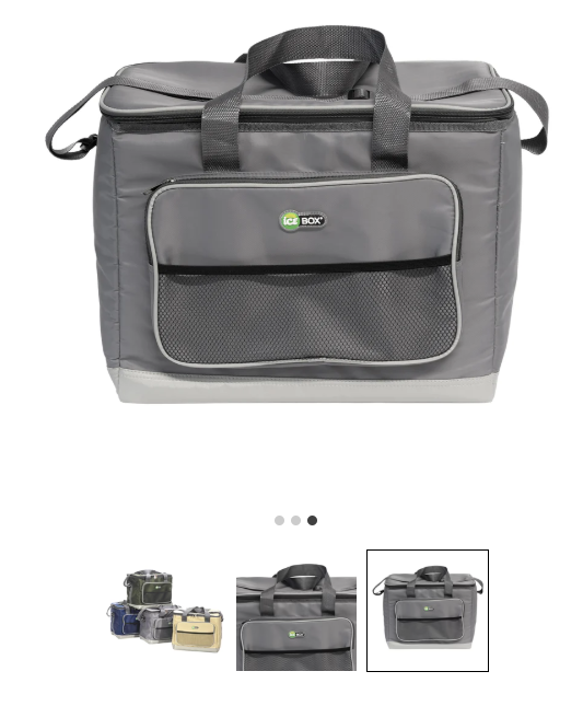 Borsa Termica Jumper 42 Litri con Isolamento 6 mm Resistente all'Acqua per Viaggi e Attività All'Aperto h35x43x28 cm