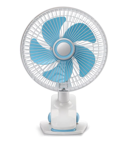 Ventilatore piccolo ventilatore portatile con 3 velocità forte silenzioso e rotazione a 180 ° ventilatore da tavolo per casa ufficio DIAMETRI 23CM H 31CM