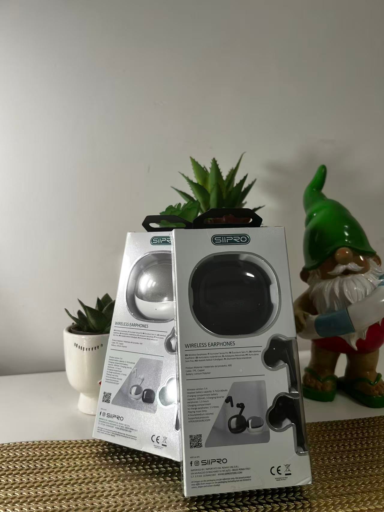 auricolari wireless - Praticità True Wireless impareggiabile con design ergonomico per massimo comfort e suono Hi-Fi con bassi, chiamate HD Stereo ACC - Perfetti per utenti Android e iPhone