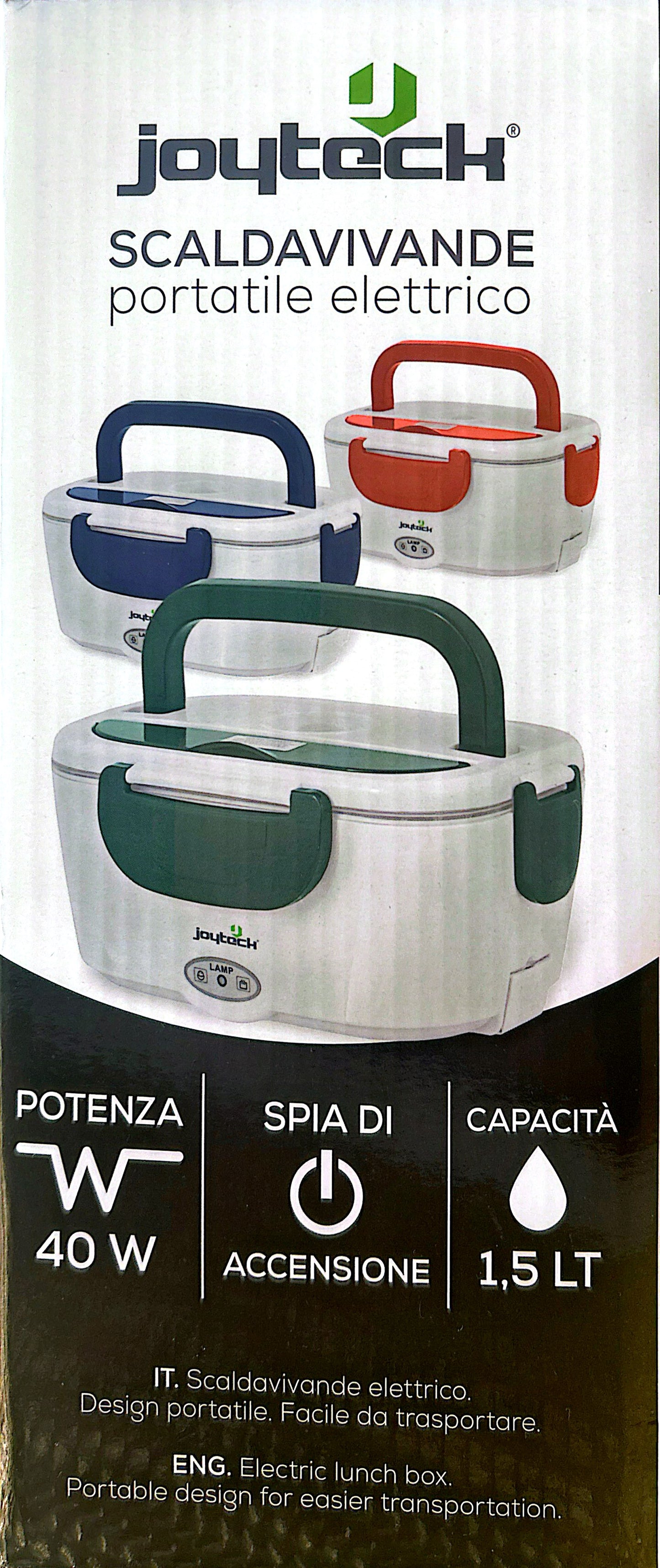 SCALDAVIVANDE PORTATILE 1.5L ELETTRICO