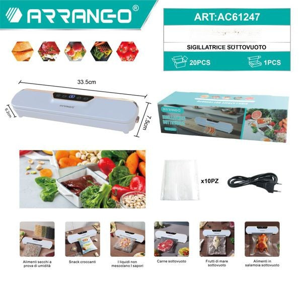 SIGILLATRICE SOTTOVUOTO PER ALIMENTI