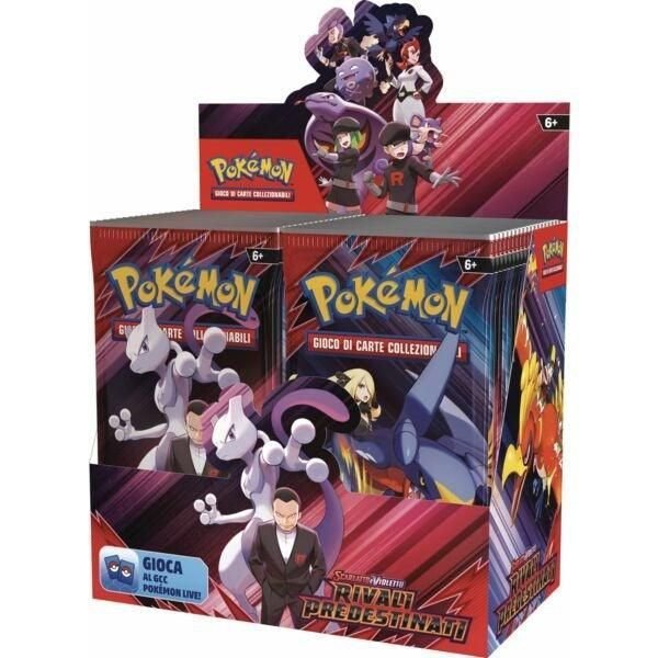 POKEMON SV10 RIVALI PREDESTINATI box 36 bustine ITA