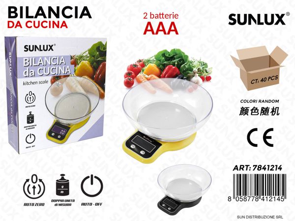 Bilancia Digitale da Cucina Bilancia Elettronica Alimentare per Cucina