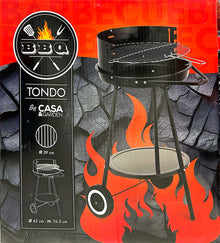 Casa & Garden Barbecue Tondo 42 cm x 76 cm Facile da Montare Perfetto per la Tua Carne Preferita Ideale per Domeniche in Giardino