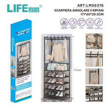 Scarpiera Angolare 5 piani 69*29.5*171CM