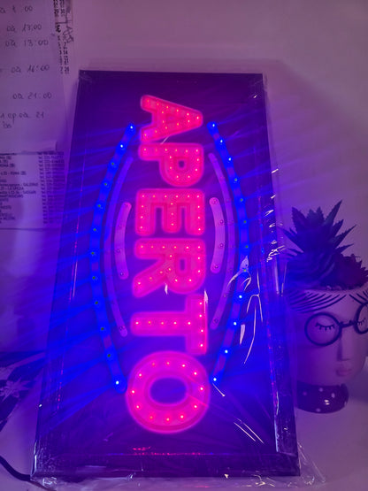 USB Powered LED Sign - Energy Efficient, Wall Mounted, for Shops, Bars and Hotels