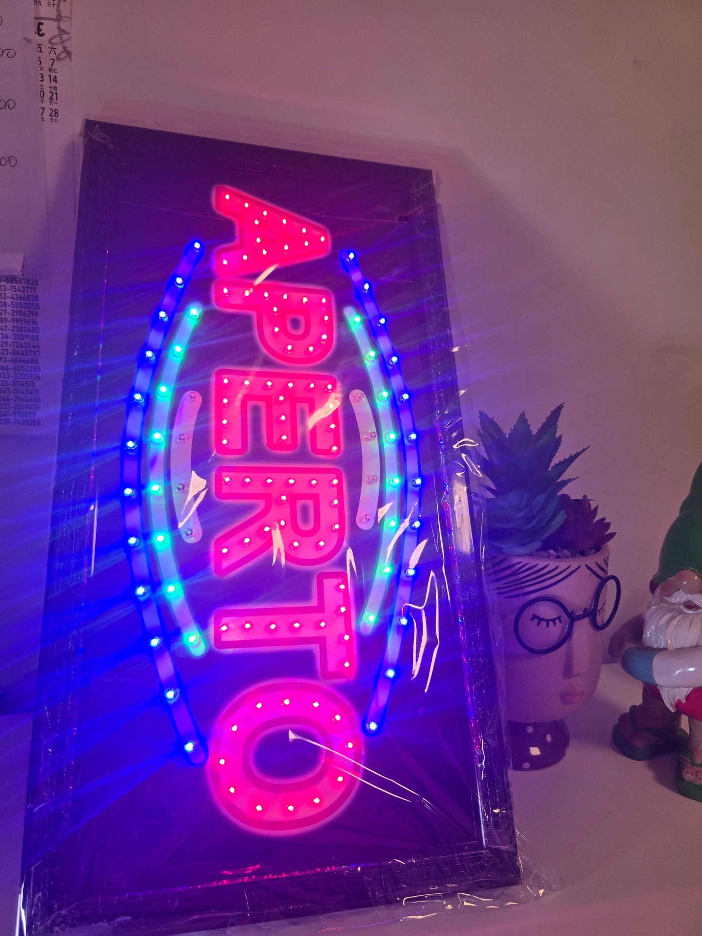 USB Powered LED Sign - Energy Efficient, Wall Mounted, for Shops, Bars and Hotels