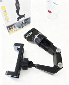 Supporto Auto e Stand per Chitarra, Design a L con Presa Sicura, Costruzione in Plastica Resistente per Visione Senza Mani & Riproduzione Musicale, Accessorio per Veicoli, Aspetto Elegante e Struttura Robusta