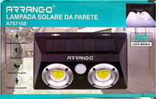 LAMPADA SOLARE DA PARETE  CON SENSORE 10*20CM
