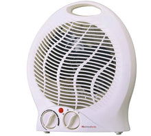 Termoventilatore fisso 2000W, 2 velocità, bianco