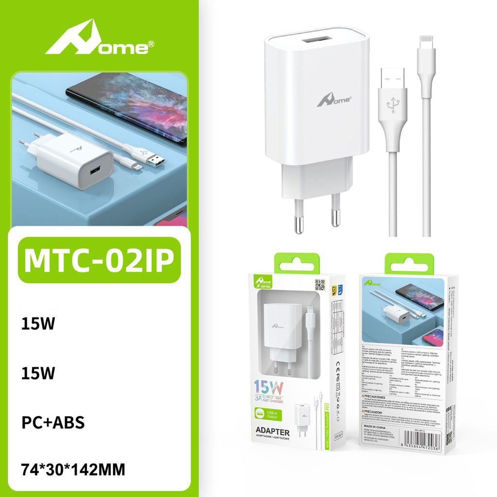 Caricatore con filo 15w - iphone