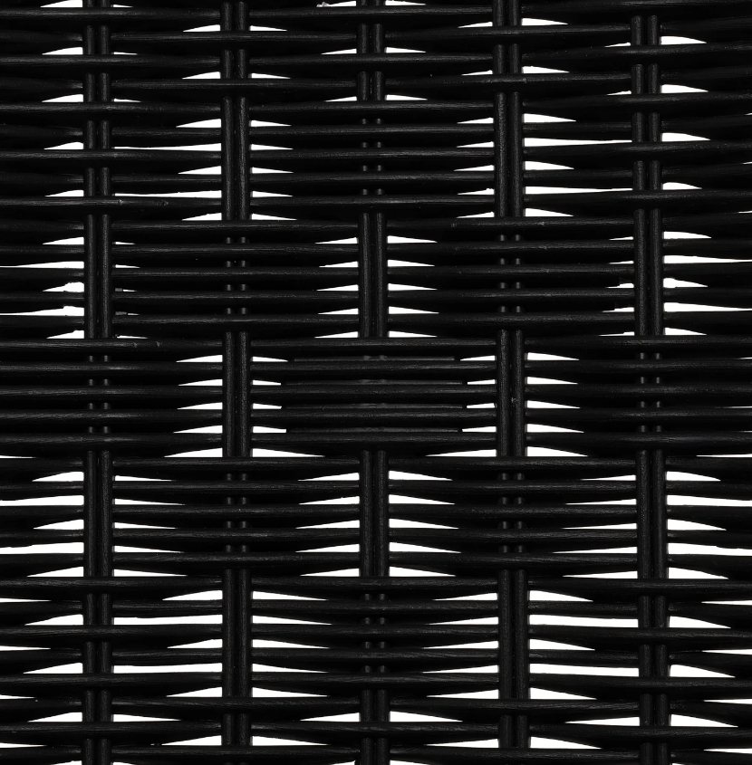 Sedia da giardino in acciaio Nero