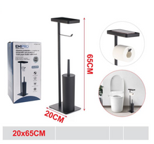 PIANTANA PORTAROTOLO E SCOPINO WC