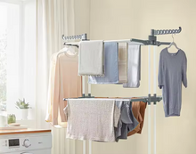 Stendibiancheria Perricarichi Pesanti in Acciaio  con Ruote 160x50x77