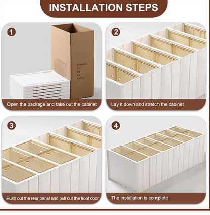 SCARPIERA SALVA SPAZIO 6 PIANI TRASPARENTE PIEGHEVOLE DOPPIO