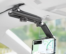 Supporto universale per telefono da auto girevole a 1080°, realizzato in resistente materiale ABS, regolabile per l'uso in camera da letto, cucina e veicolo