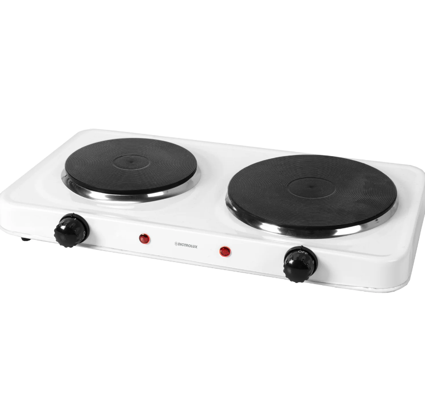 Fornello Elettrico con doppia piastra in ghisa 2500 Watt