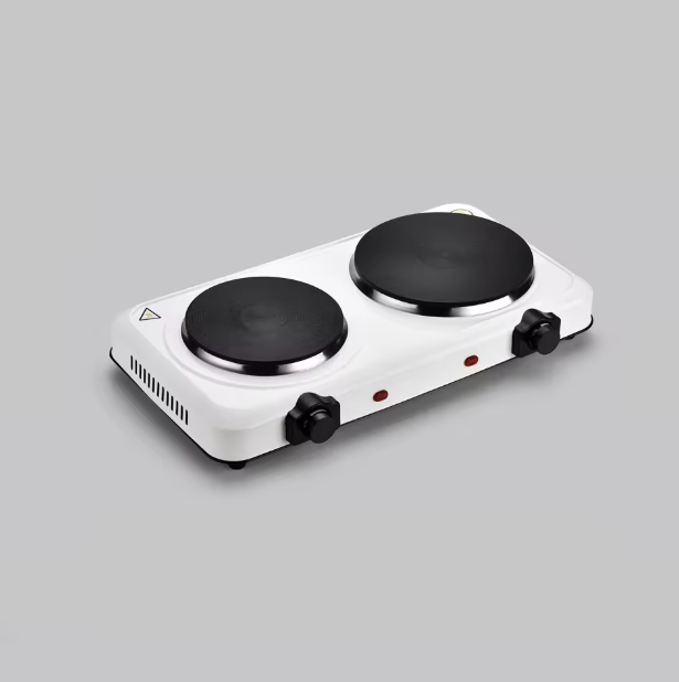 Fornello Elettrico con doppia piastra in ghisa 2500 Watt