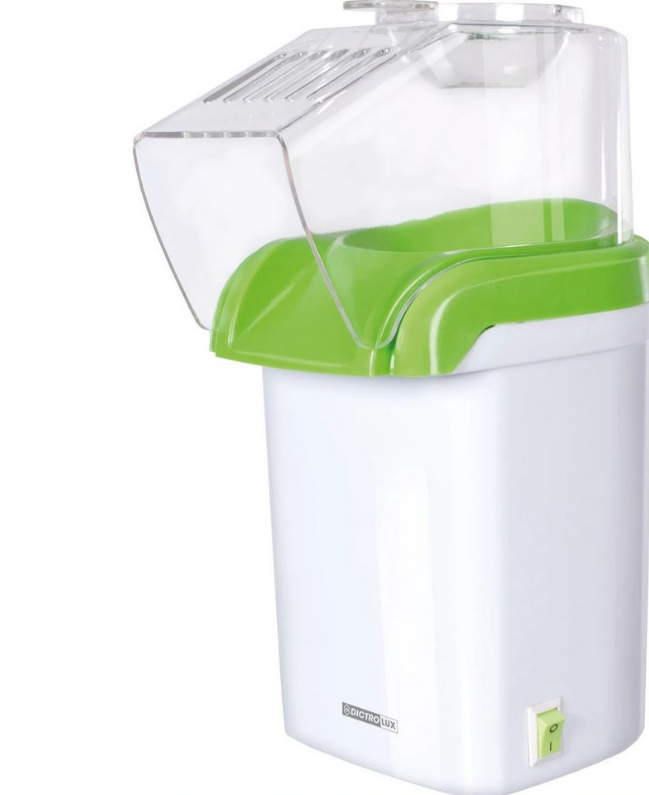MACCHINA POP CORN EXPRESS DICTROLUX ELETTRICA SENZA OLIO 1200W MAKER 3 MINUTI