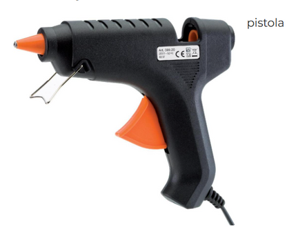 PISTOLA COLLA A CALDO 60W RICAMBIO 1.12CM  17*15cm