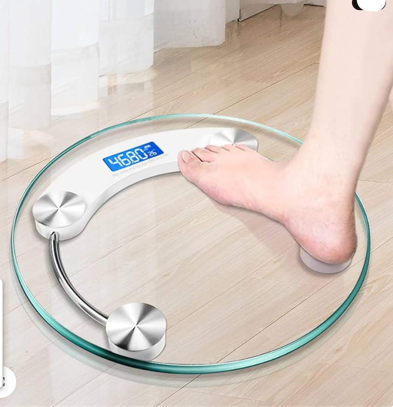 Bilancia Alta Precisione Bilancia pesapersone in vetro temperato trasparente Bilancia elettronica digitale LCD Bilancia ad alta precisione per persone