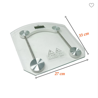 Bilancia Alta Precisione Bilancia pesapersone in vetro temperato trasparente Bilancia elettronica digitale LCD Bilancia ad alta precisione per persone 180kg
