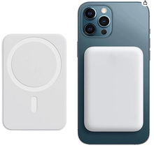 Power bank Magnetico Lighting 5000mAh Caricaveloce Portatile Wireless PD 20W con Cavo USB-C, Power Bank Wireless, universale