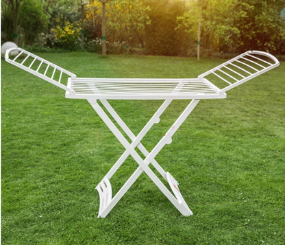 Vileda Stendibiancheria a Cavalletto in Resina Solar Zaffiro In&Out 20M di Asciugatura Design Flessibile e Pratico per Casa