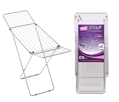 STENDIBIANCHERIA STAR 18M IN METALLO SILVER