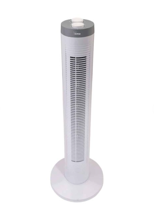 Dictrolux Ventilatore a Colonna H81CM 45W 3 Velocità Ø30x78 cm Comfort e Efficienza nero timer/bianco no timer 45Watt