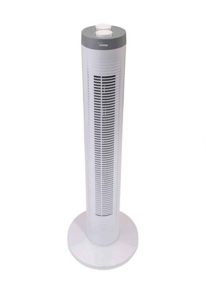 Dictrolux Ventilatore a Colonna H81CM 45W 3 Velocità Ø30x78 cm Comfort e Efficienza nero timer/bianco no timer 45Watt