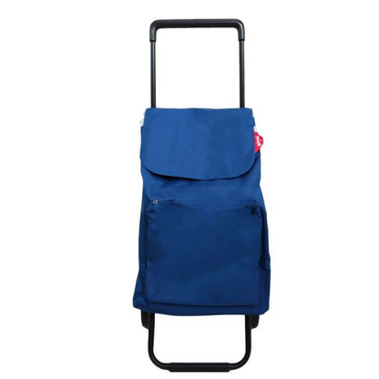 GIMI Carrello Spesa New Argo blu/rosso
