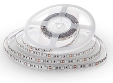 KIT Striscia LED 12V con Trasformatore Strip da Esterno 5M 300 LED IP65 Tagliabile ogni 10 cm Ipermeabile Luce Colorata per Cucina Armadio Soggiorno Camera da Letto