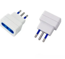 10A Plug Adapter and 10/16A Bivalent Bipass Socket with 1500W Manual Overload Protection