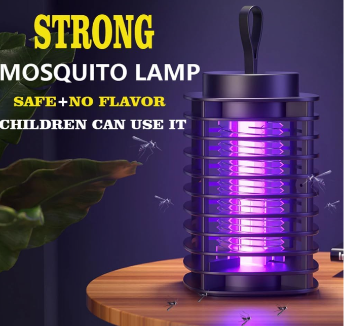 Plan A LED Mosquito Killer Lamp with 25cm USB Power Cord, 1800V  Insect Killer Lamp, Electric Hanging Trap Zapper for Home Restaurant, Hotel, Office Pest Control