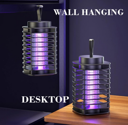 Plan A LED Mosquito Killer Lamp with 25cm USB Power Cord, 1800V  Insect Killer Lamp, Electric Hanging Trap Zapper for Home Restaurant, Hotel, Office Pest Control