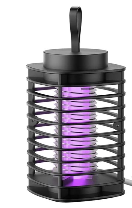 Plan A LED Mosquito Killer Lamp with 25cm USB Power Cord, 1800V  Insect Killer Lamp, Electric Hanging Trap Zapper for Home Restaurant, Hotel, Office Pest Control