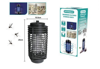 Plan A LED Mosquito Killer Lamp with 25cm USB Power Cord, 1800V  Insect Killer Lamp, Electric Hanging Trap Zapper for Home Restaurant, Hotel, Office Pest Control