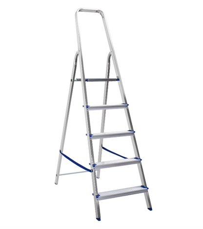 FRAMAR Piuma 3/4/5/6/7-Step Aluminum Ladder - Capacity