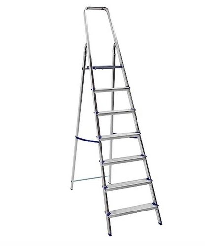 FRAMAR Piuma 3/4/5/6/7-Step Aluminum Ladder - Capacity