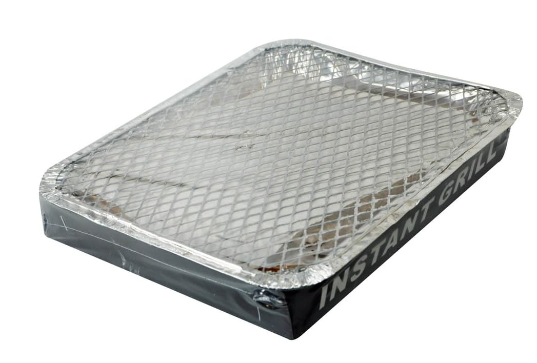 Disposable BBQ Instant Grill with Charcoal Instant Heat Essential for Summer SIZE 31*21*8.8CM