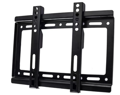 Ultra-slim fixed universal wall mount bracket for 14" - 42" LED TVs, max 30kg
