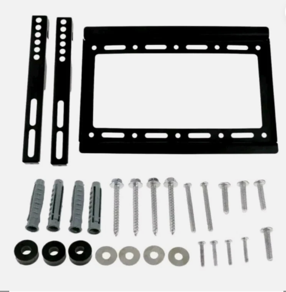 Ultra-slim fixed universal wall mount bracket for 14" - 42" LED TVs, max 30kg