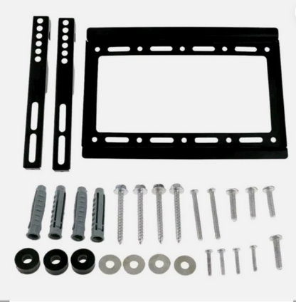 Ultra-slim fixed universal wall mount bracket for 14" - 42" LED TVs, max 30kg