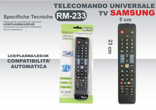 Telecomando Universale Compatibile con SAMSUNG LG TCL PHILIPS SHARP AKAY PANASONIC SONY TOSHIBA per TV Plasma LCD 4K Senza Programmazione+OMAGGIO 1CONFEZIONE BATTERIA AAA