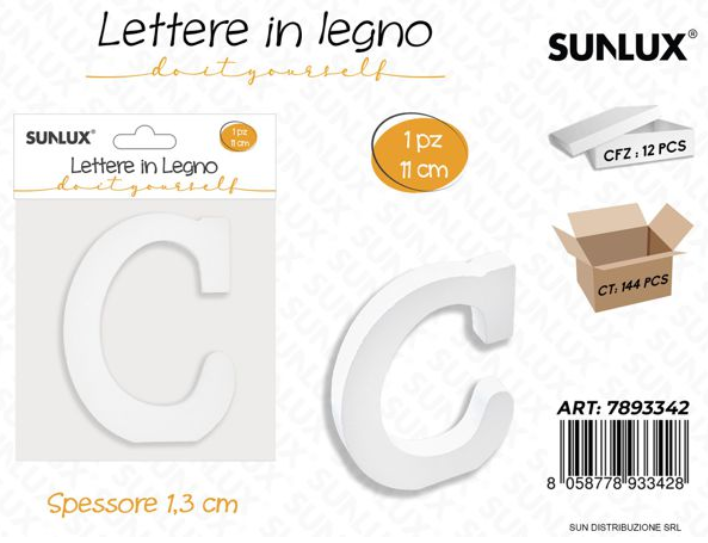Lettere in Legno Decorative – 11 x 1,3 cm ABCDEFGHIJKLMNOPQRSTUVWXYZ