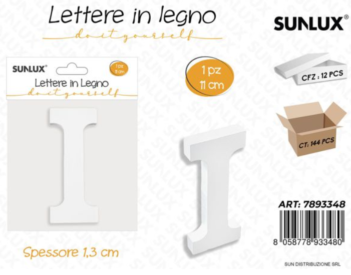 Lettere in Legno Decorative – 11 x 1,3 cm ABCDEFGHIJKLMNOPQRSTUVWXYZ